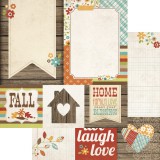 Harvest Lane - 4x4 Quote / 6x8 Photo Mat Element Harvest Lane - 4x4 Quote / 6x8 Photo Mat Element